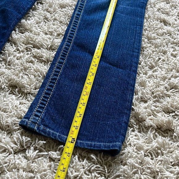 True Religion RN#112790 Low Rise Strait Leg Jeans size 28 - Picture 15 of 16